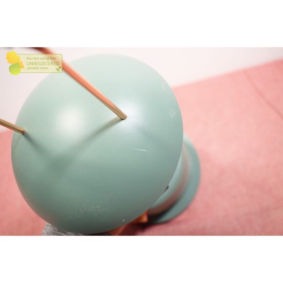 Hearth & Hand with Magnolia Portable LED Table Lantern Green - Picture 2 of 5